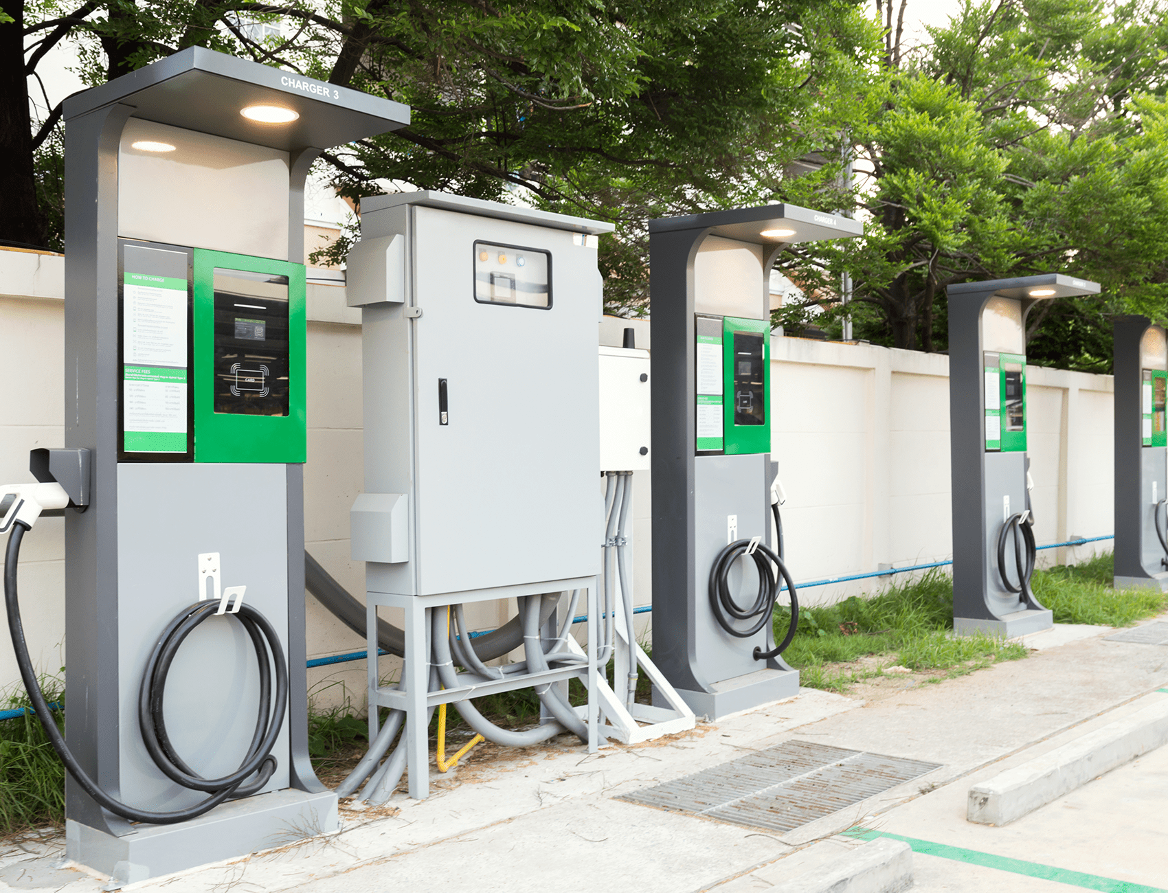 EV supercharging