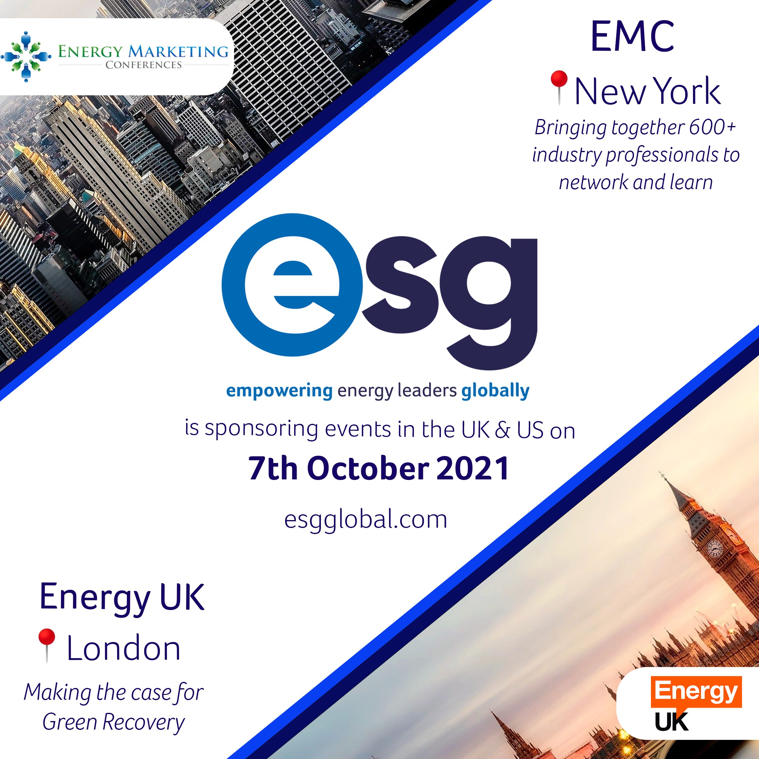 ESG is sponsoring EMC and Energy UK