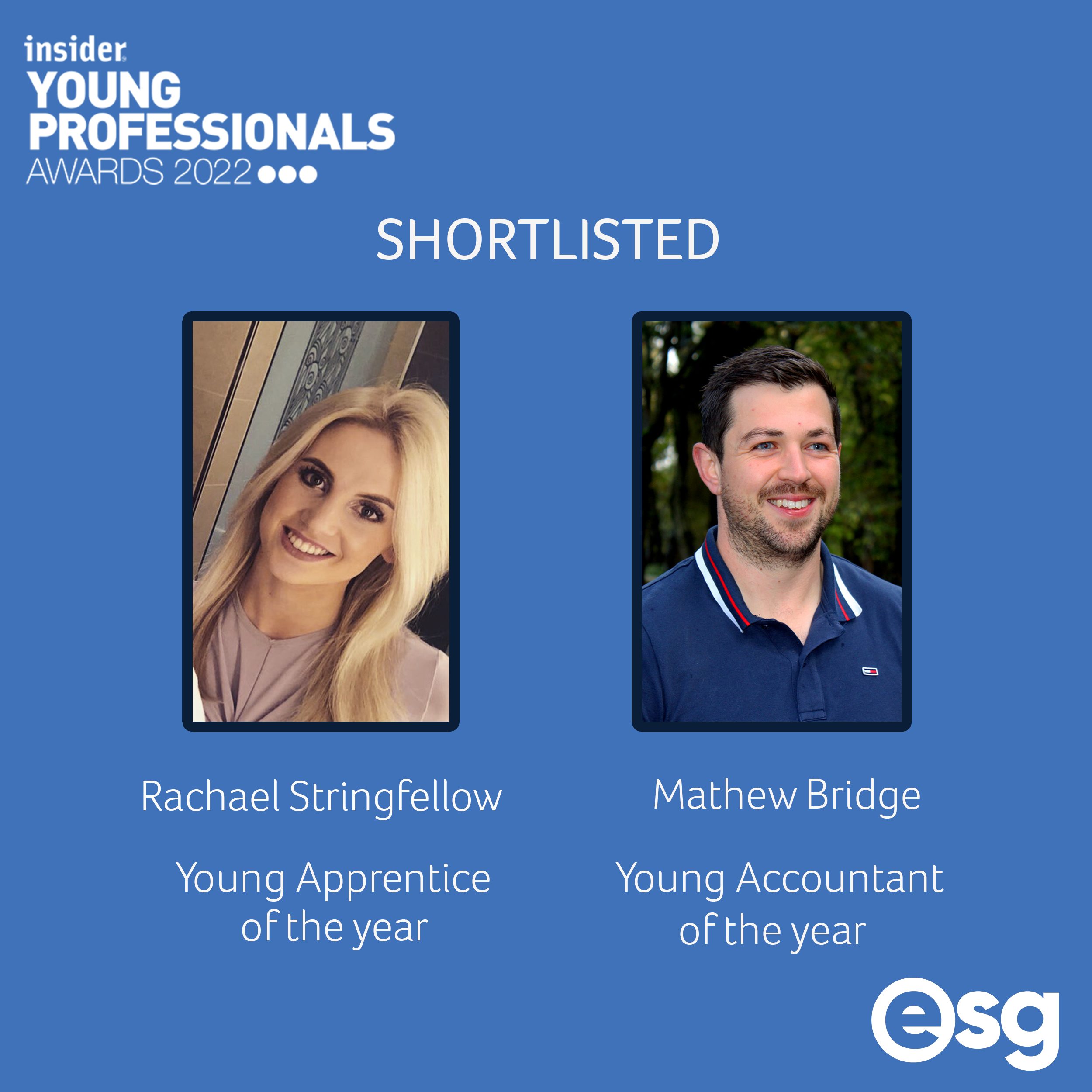 Insider North West Young Professional Awards 2022 Shortlists