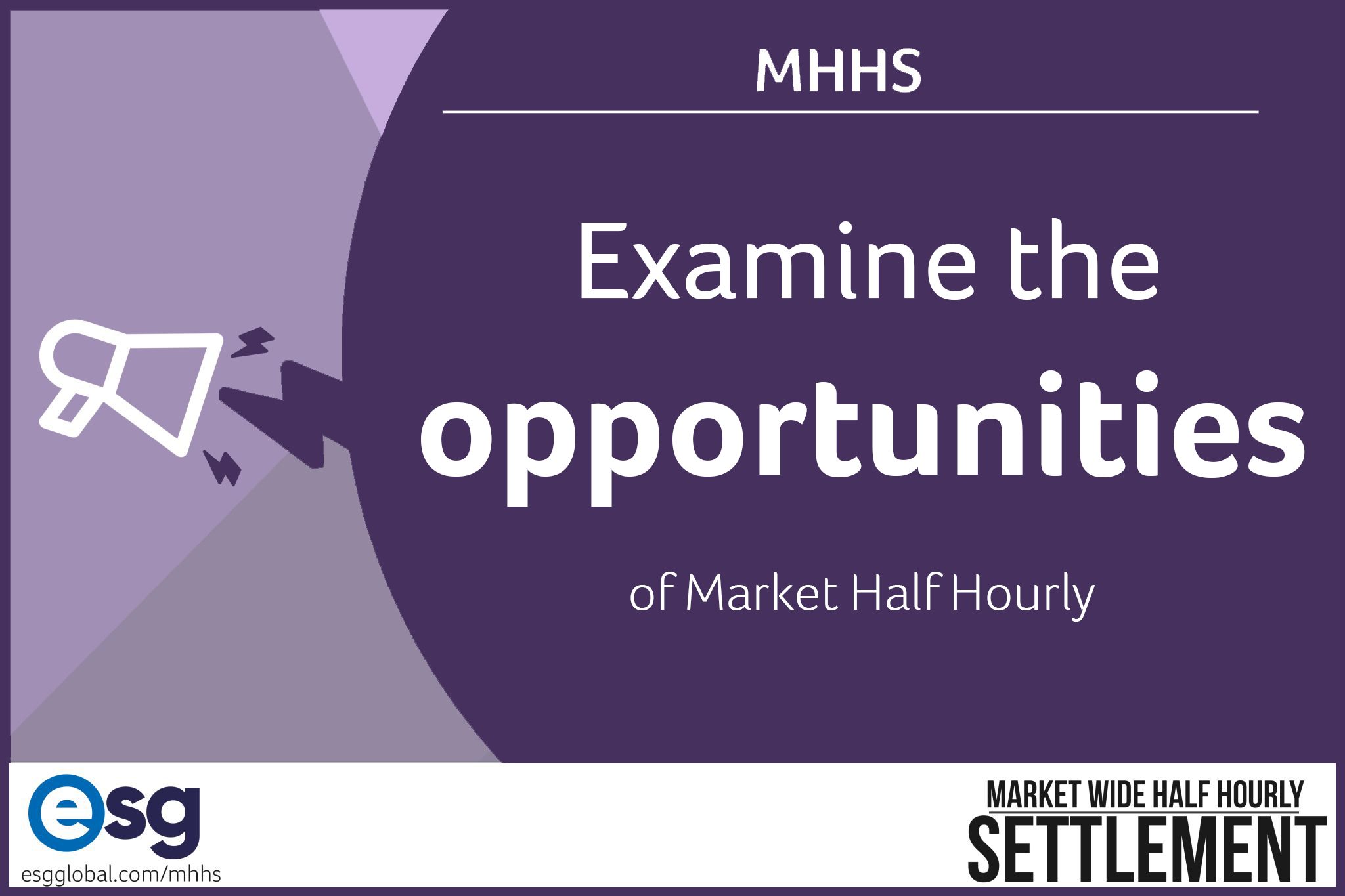 MHHS – Examine the opportunities