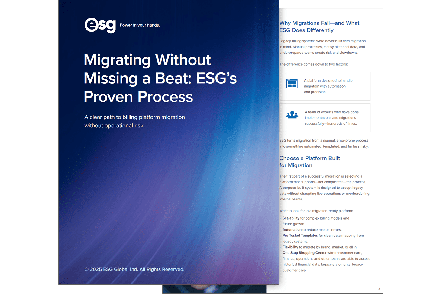 Migrating Without Missing a Beat: ESG’s Proven Process