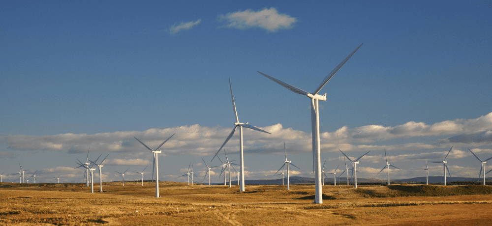 Image of wind turbines in the Scottish Highlands