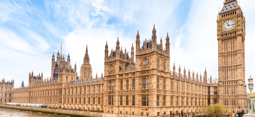 Image of UK Parliament.