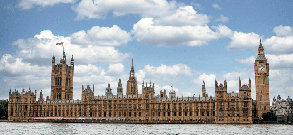 Image of UK Parliament.